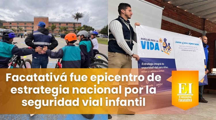 Facatativá fue epicentro de estrategia nacional por la seguridad vial infantil