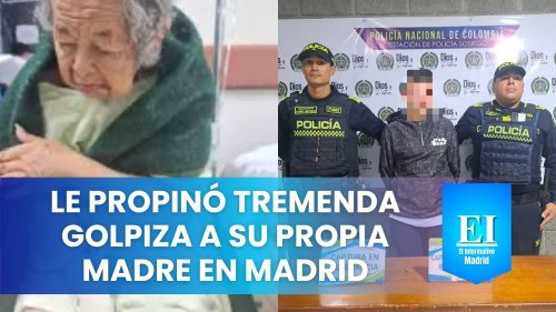 Le propinó tremenda golpiza a su propia mamá en Madrid Cundinamarca