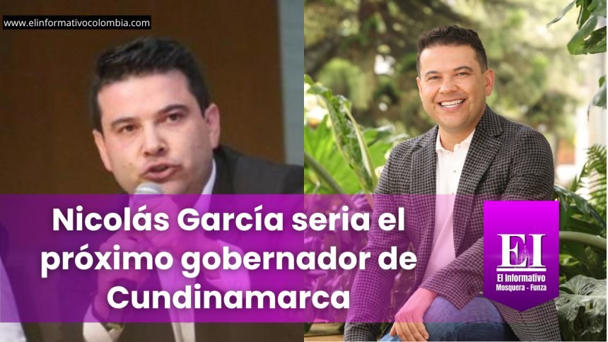 Nicolás García podría volver a ser el gobernador de Cundinamarca