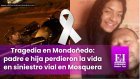 Tragedia en Mondoñedo: padre e hija perdieron la vida en siniestro vial en Mosquera